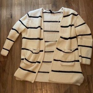 very cute striped cardigan. worn only once.